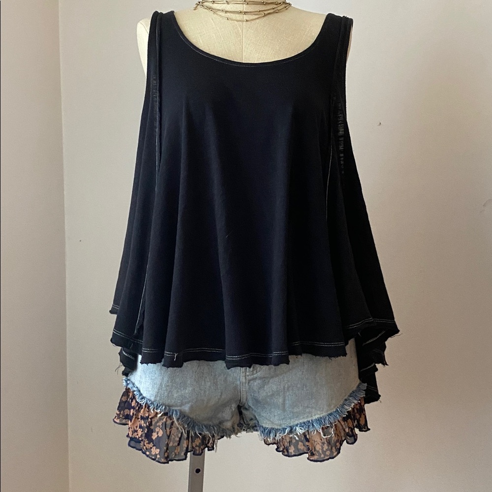 Silence + Noise Black swing tank hi-low